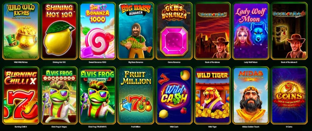 MyLuck casino games