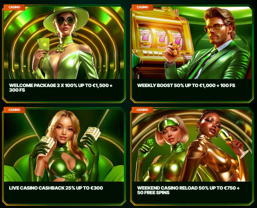 myluck casino bonuses