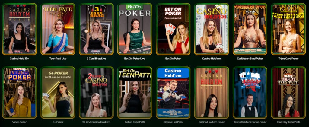 myluck casino live casino
